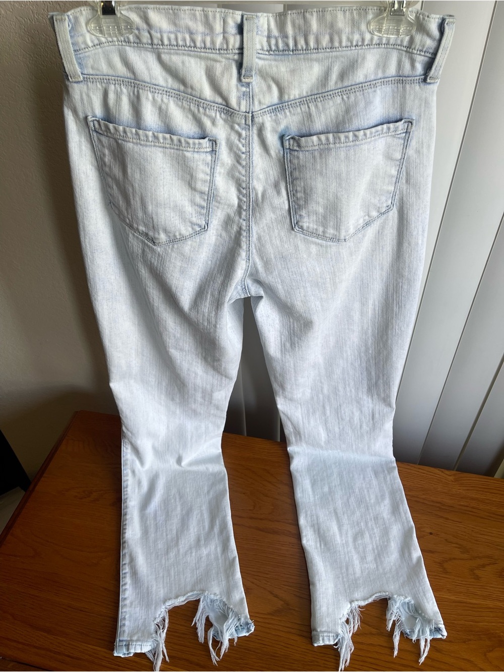 L’AGENCE Harmon High Waist Slim Raw Hem Jeans Electra Wash Size 27 - Picture 6 of 16